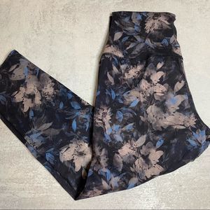 Evolution and Creation Purple Floral Tights size S